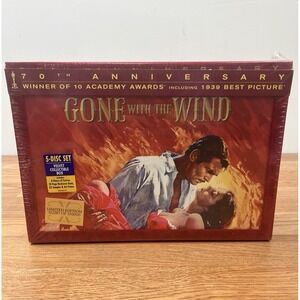 Gone With The Wind 70th Anniversary Collector's Velvet Box Set Limited Edition